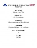 Resumen La Guerra De Las Colas