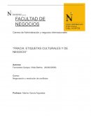 Negociaciones culturales con Francia