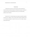 DIGANOSTICO DE LA ORGANIZACIÓN Distribuidora Luis Alberto Preciado