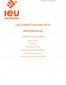 Las Cuatro Funciones de la Administración