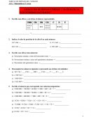 TAREAS DE REPASO DEL VERANO . AREA: Matemáticas 5º curso