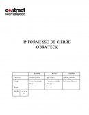 INFORME DE CIERRE TECK