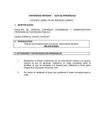 GUIA DE ESTUDIO OBLIGACIONES. Página 1