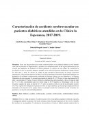 Accidente cerebrovascular en pacientes con Diabetes