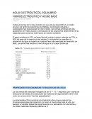 Agua electróliticos, equilibrio hidroelectrolitico y acido base