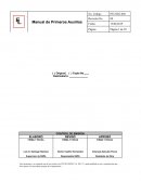 Manual primeros auxilios