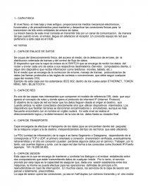 Definición de capas Modelo OSI. Página 1