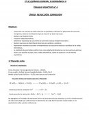 TRABAJO PRÁCTICO N° 4 ÓXIDO- REDUCCIÓN. CORROSIÓN