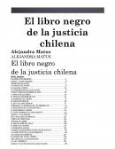 El libro negro de la justicia chilena