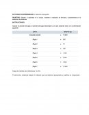 Actividad de aprendizaje. Selección de proyectos