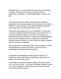 Somos campeones - contexto personal. Página 1
