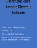 Diferencia entre Amparo Directo e Indirecto