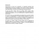 Ensayo educación y el desarrollo económico