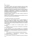 Sector Cuaternario Quinario