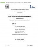 Ciberacoso en Tiempos de Pandemia