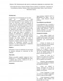 Práctica VIII. Determinación del calor de combustión empleando un calorímetro Parr