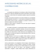 ANTECEDENTES HISTORICOS DE LOS IMPUESTOS