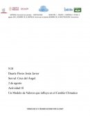 Un Modelo de Valores que influye en el Cambio Clímatico