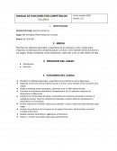 MANUAL DE FUNCIONES POR COMPETENCIA GERENTE