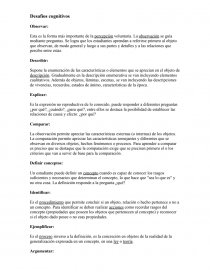 Desafios cognitivos. Página 1