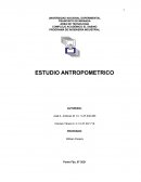 Estudio antropometrico