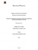 Planeación de estrategias de mercadotecnia interna para la empresa de servicios grúas Montejo de Cuernavaca