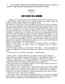 Act. C. Lectora Capitulo 1 "Las Crónicas de Narnia"