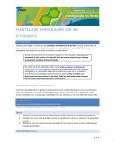 Comunicacion con estudiantes