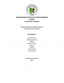 Representación del análisis literario ‘’La dama de las camelias’’