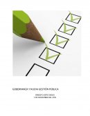 GOBERNANZA Y NUEVA GESTIÓN PÚBLICA