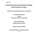 Teorias del comercio internacional