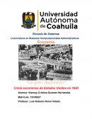 Economia. “La gran depresión”