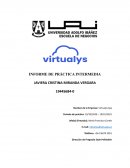 DESCRIPCIÓN DE LAS TAREAS REALIZADAS. Virtualys Spa