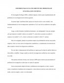 CRITERIOS PARA EL PLANTEAMIENTO DEL PROBLEMA DE INVESTIGACION CIENTIFICA