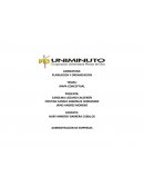 PLANEACION Y ORGANIZACION. MAPA CONCEPTUAL