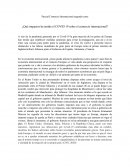 IMPACTO DEL COVID EN EL COMERCIO INTERNACIONAL
