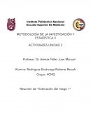 Estimación del riesgo: ¿Existe alguna asociación?