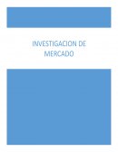 Investigacion de mercado. Clasificación de los mercados