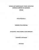 CODIGO ETICA POLICIAL