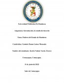 Poderes del Estado de Honduras