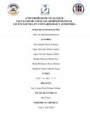 TIPOS DE DEPARTAMENTALIZACION