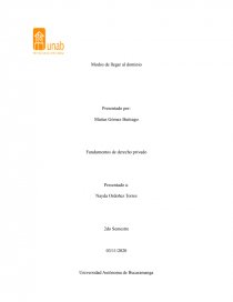 Modos de llegar al Dominio. Página 1