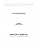 GLOBALIZACION EN PROCESOS ADMINISTRATIVOS