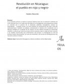 Revolución en Nicaragua: el pueblo en rojo y negro