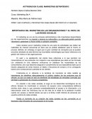 IMPORTANCIA DEL MARKETING EN LAS ORGANIZACIONES Y EL PAPEL DE LAS REDES SOCIALES