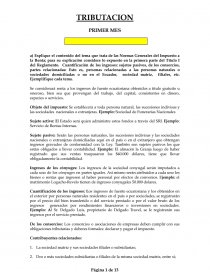 Tributación. Página 1