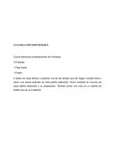 Cocina Mexicana contemporánea de 4 tiempos