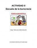Teoría de la Administración Burocracia