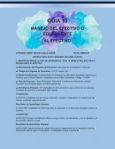 GUIA 10 MANEJO DEL EFECTIVO O EQUIVALENTE