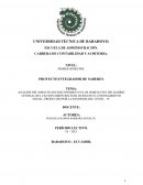 ANÁLISIS DEL IMPACTO SOCIOECONÓMICO EN LOS HABITANTES DEL BARRIO CENTRAL DEL CANTÓN SIMÓN BOLÍVAR, DURANTE EL CONFINAMIENTO SOCIAL, PRODUCIDO POR LA PANDEMIA DEL COVID – 19